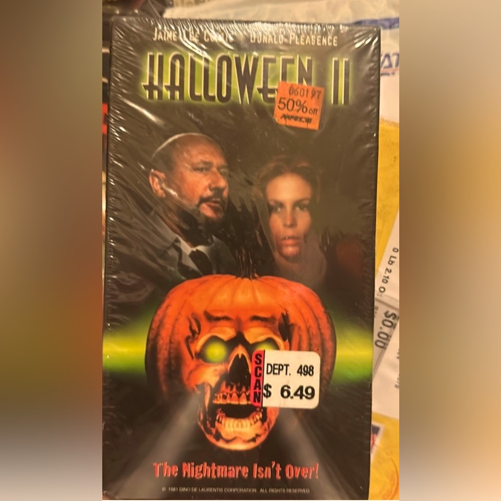 Halloween II ~ Sealed VHS